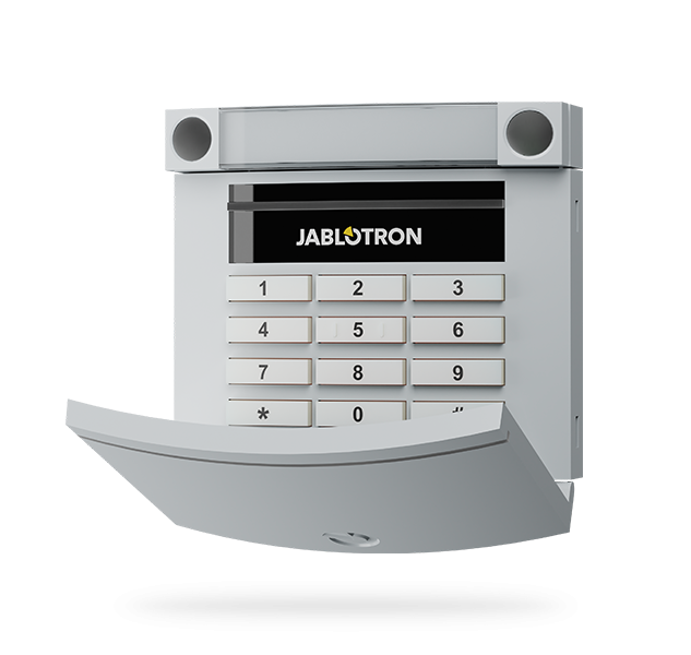 Jablotron Jablotron JA-153E-GR Draadloos codebedienpaneel RFID Toets Grijs