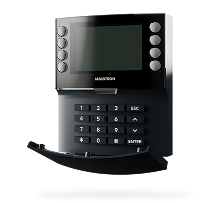 Jablotron JA-155E-AN, Wireless controller with four-segment keypad, LCD and RFID reader
