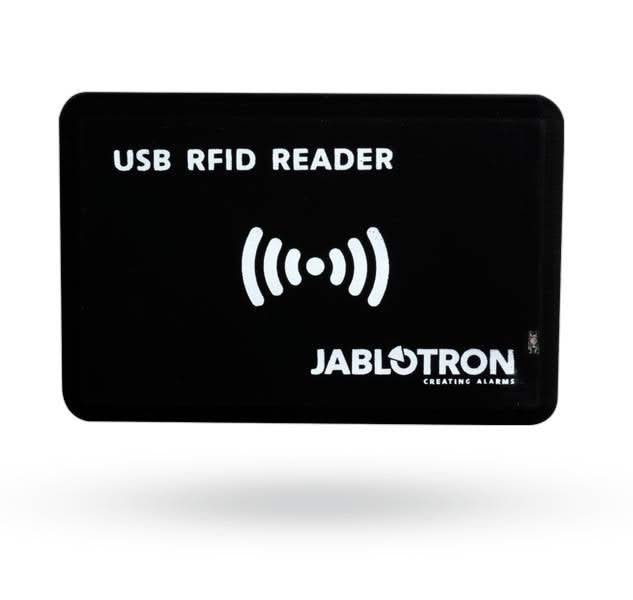 Jablotron JA-190T lecteur de cartes et d'étiquettes RFID pour PC (connecté via USB)