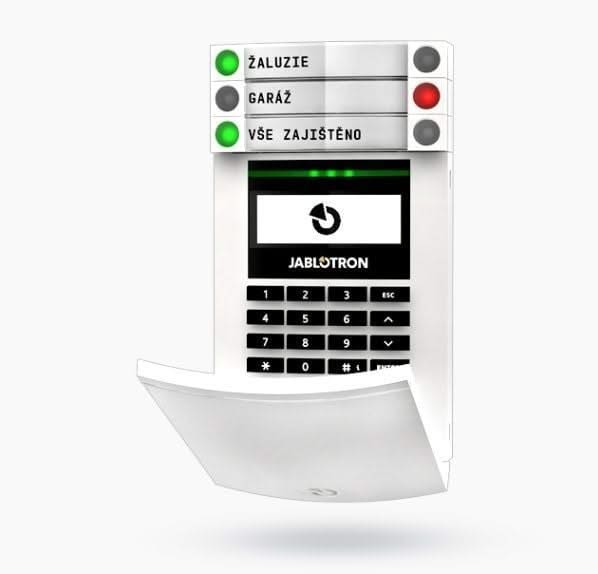 Jablotron JA-192E Segment de contrôle pour panneaux de contrôle à code