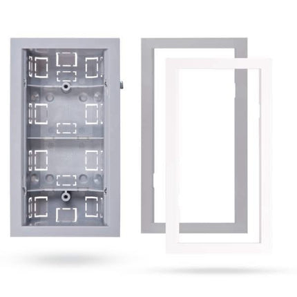 Jablotron Jablotron JA-193PL-F-M-G, grijze frame tbv montagebox draadloze Designline PIR