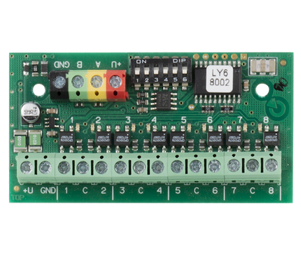 Jablotron JB-118N Pro Bus signal PG output module - 8 outputs