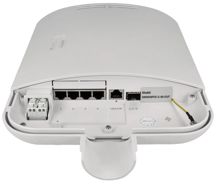 Movok Movok 6-Port PoE Gigabit Outdoor Switch, IP65 4x PoE, 2x Uplink