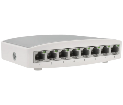 Movok Movok VK-SWITCH-08N-G, 8-Port Switch ohne PoE