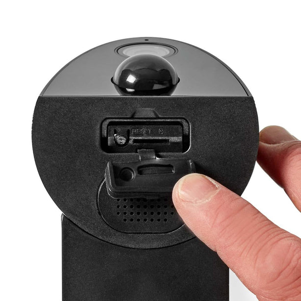 Nedis 2Mp SmartLife WiFi Camera (draaibaar) voor buiten met geïntegreerde Led Lamp