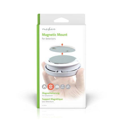 Nedis DTCTBR10, Detectorhouder, Zelfklevend, magnetisch
