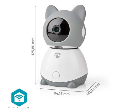 Nedis Nedis Rotating SmartLife Camera for Indoor, caméra de surveillance pour enfant/bébé