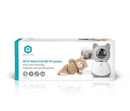 Nedis Nedis Rotating SmartLife Camera for Indoor, caméra de surveillance pour enfant/bébé