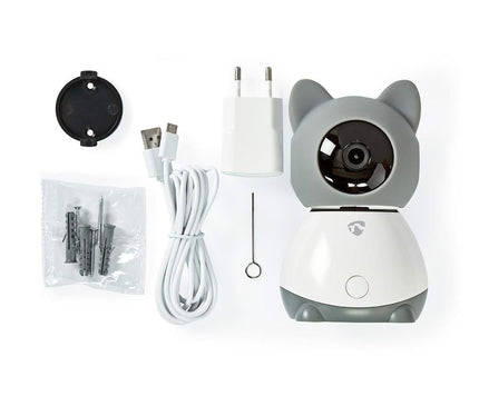Nedis Nedis Rotating SmartLife Camera for Indoor, caméra de surveillance pour enfant/bébé