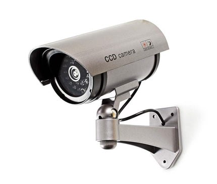 Nedis Nedis Dummy security camera Bullet IP44 Silver