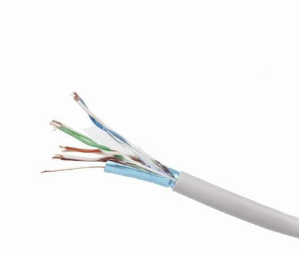Nedis Nedis Netzwerkkabel CAT6 F/UTP, 50 mtr auf Spule, 100% Kupfer, Massiv Adern