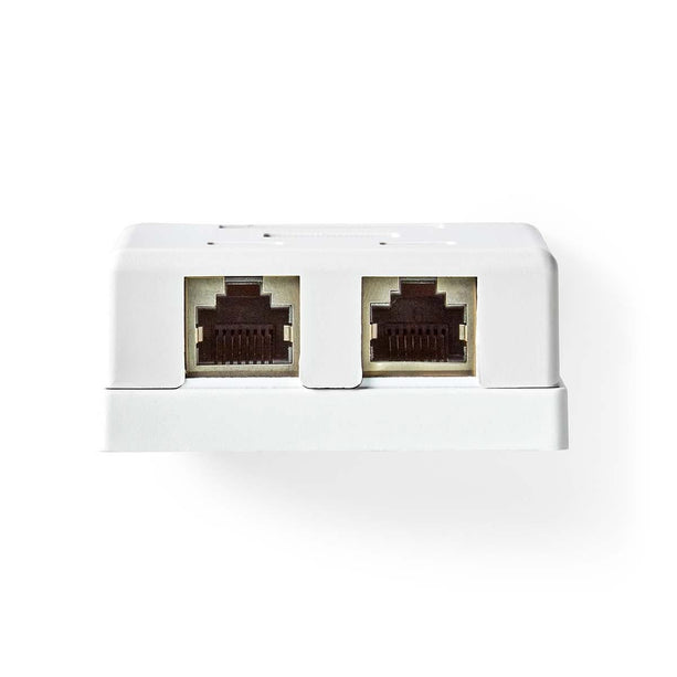 Nedis Nedis Surface-mounted Network Wall Box White