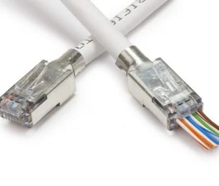 Nedis Nedis RJ45 Connector CAT7 FTP Pass Through connectors Set 10 stuks
