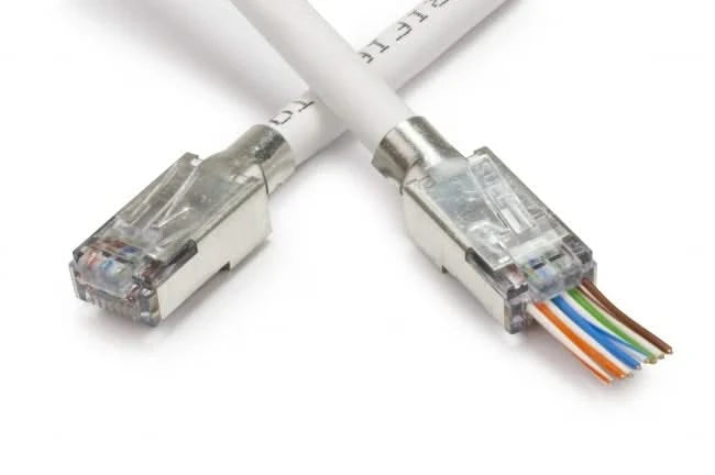 Nedis Nedis RJ45 Connector CAT7 FTP Pass Through connectors Set 10 stuks
