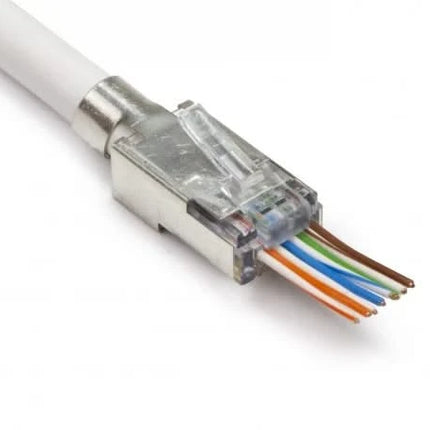 Nedis Nedis RJ45 Stecker CAT7 FTP Pass Through Stecker Set 10 Stück