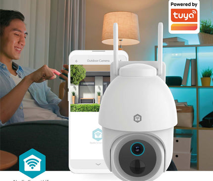 Nedis Nedis SmartLife 3MP PTZ Camera for outdoor with WiFi and battery
