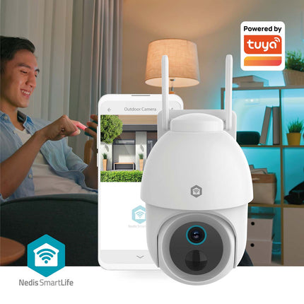 Nedis Nedis SmartLife 3MP PTZ Camera for outdoor with WiFi and battery