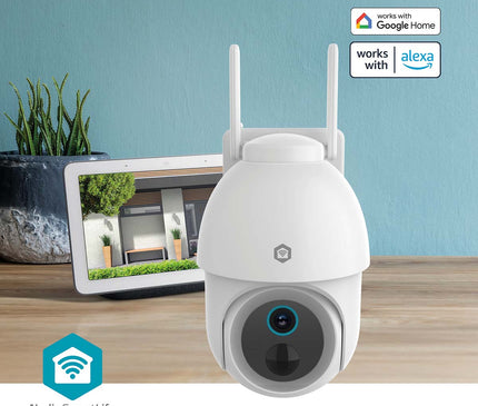 Nedis Nedis SmartLife 3MP PTZ Camera for outdoor with WiFi and battery