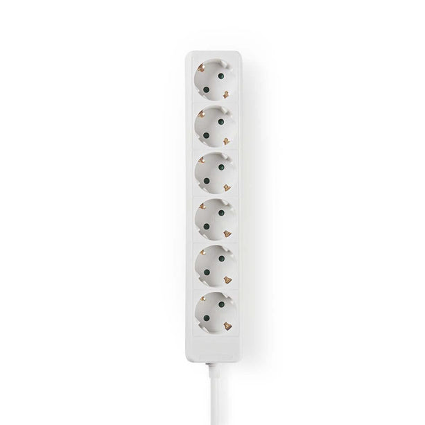 Nedis Nedis Steckdose mit Erdung, 16 A, 6-fach, 1,5m