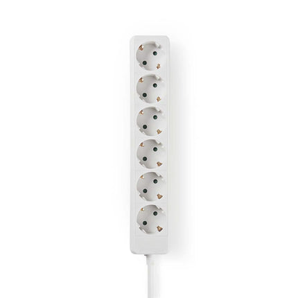 Nedis Nedis Steckdose mit Erdung, 16 A, 6-fach, 3m