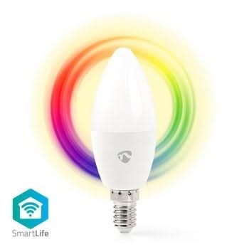 Nedis Nedis Wi-Fi smart LED lamp | Full Colour et Warm-White | E14