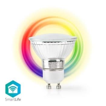 Nedis Nedis Wi-Fi Smart LED-Lampe | Vollfarbig und Warmweiß | GU10