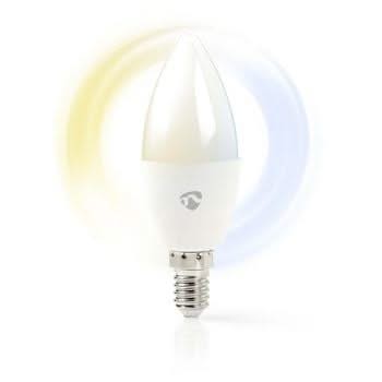 Nedis Nedis Wi-Fi smart LED-Glühbirne | Warm- bis Kaltweiß | E14