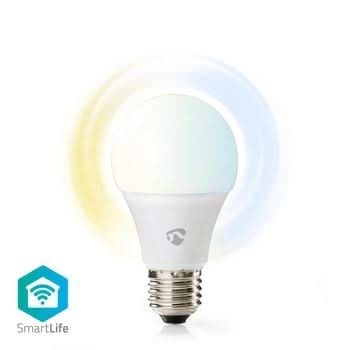 Nedis Nedis Wi-Fi smart LED-Lampe | Warm- bis Kalt-Weiß | E27