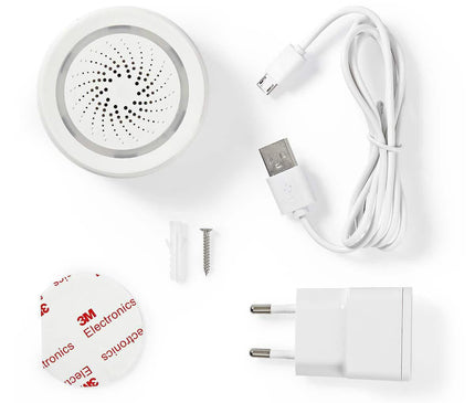 Nedis Nedis Wi-Fi smart siren | Alarm or Gong | 85 dB