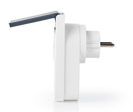 Nedis Nedis Wi-Fi Smart Stekker voor Buiten | Spatwaterbestendig | IP44 | Verbruiksmonitor | Schuko Type F | 16 A