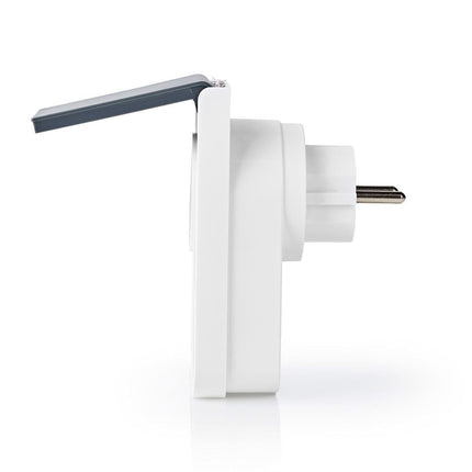 Nedis Nedis Wi-Fi Smart Plug für draußen | Spritzwassergeschützt | IP44 | Verbrauchsüberwachung | Schuko Typ F | 16 A