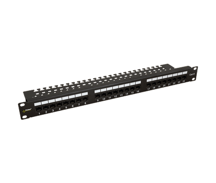Pulsar Pulsar RP-U24V6, Panneau de brassage 1HE 24 ports UTP Cat5/6
