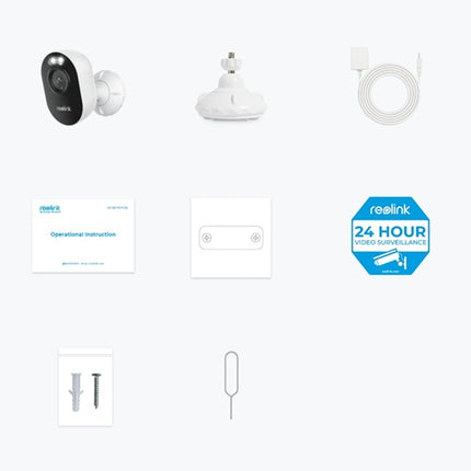 Reolink E430 Dual-Band smart camera 4MP (adaptateur 12volt inclus)