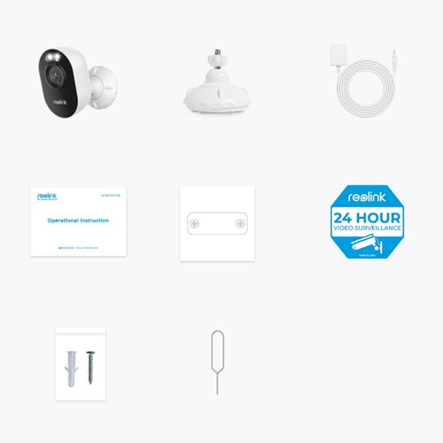 Reolink E430 Dual-Band smart camera 4MP (12volt adapter incl.)