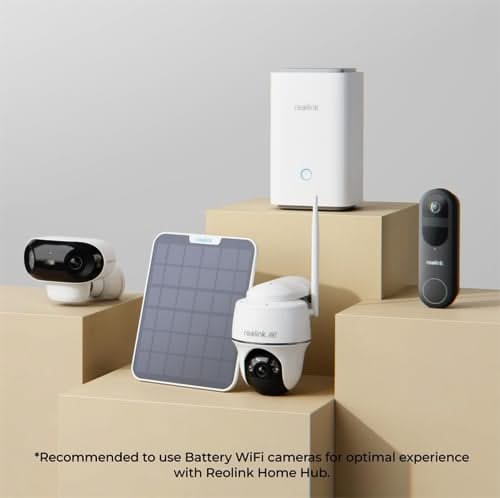 Reolink Home Hub PRO P1, hub de sécurité sans fil avec gestion multi-appareils, disque dur 2TB, WiFi 6
