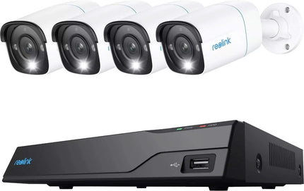 Reolink NVS8-8MB4, Beveiligingsset 2TB, 8MP 4K, PoE en slimme detectie