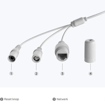 Reolink P330, 8MP 4K PoE IP Camera met Persoon/Voertuig Detectie