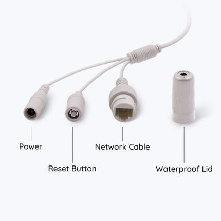 Reolink P334 Turret camera, 4K 8 Megapixel POE Slimme detectie