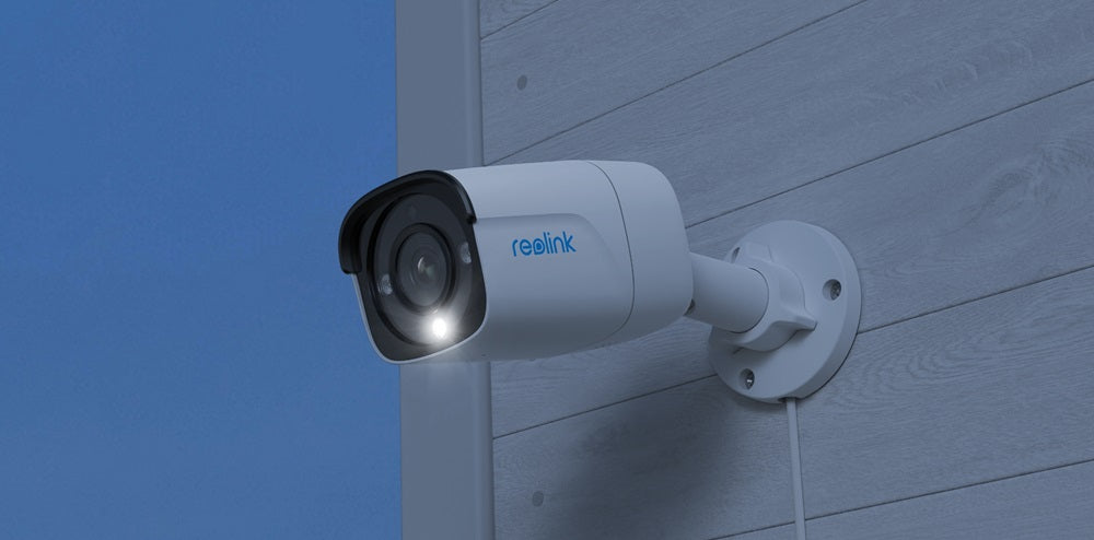 Reolink P340, intelligente 12MP PoE bulletcamera met spotlight kleurennachtzicht