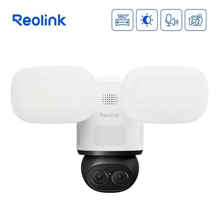 Reolink Reolink F850W, 8MP 4K WiFi 6, Dual-Lens PTZ 360graden en panoramisch zicht