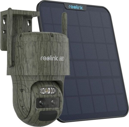 Reolink Reolink G770-C, 4K 8MP Dual-Lens, 4G PT battery camera with solar panel