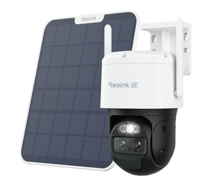 Reolink G770-W + Solar, 4G LTE 8MP 4K Dual-Lens Battery-Powered Camera with Auto-Zoom Tracking and Solar Panel