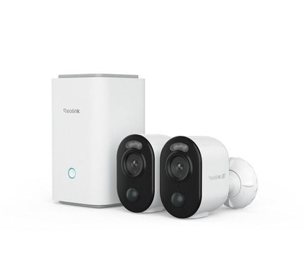 Reolink Reolink Home Hub1 avec 2x caméras Reolink B350 8MP et 2x panneau solaire, 1x carte Sd 128GB