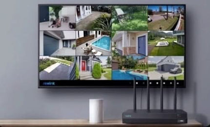 Reolink Reolink NVS12W, Enregistreur vidéo sur IP 12 canaux WiFi6 avec disque dur 2TB