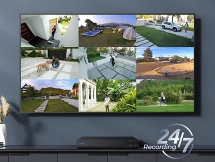 Reolink Reolink NVS16-8MD8, jeu de caméras PoE intelligentes 8MP avec 8 tourelles, NVR avec 4TB HDD