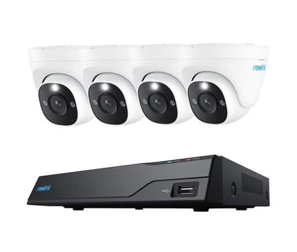 Reolink Reolink NVS8-8MD4, smart 8MP PoE camera set 4x Turret, NVR with 2TB HDD