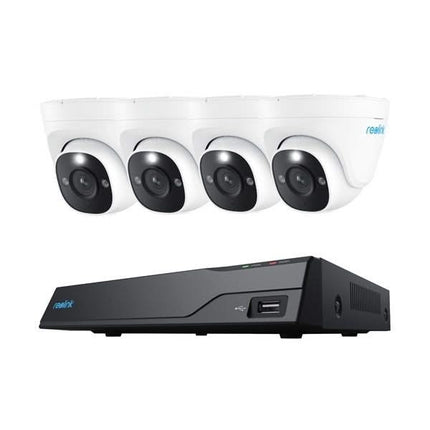 Reolink Reolink NVS8-8MD4, set de caméras PoE intelligentes 8MP 4x Turret, NVR avec 2TB HDD