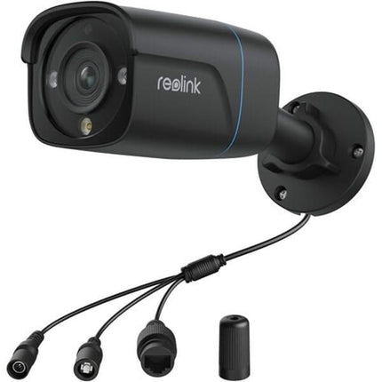 Reolink Reolink P330 Black, 8MP 4K PoE IP Camera with Person/Vehicle Detection (caméra IP 8MP 4K PoE avec détection de personne/véhicule)