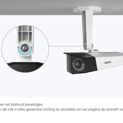 Reolink Reolink P730, 4K Dual-lens camera met 180° kijkhoek met PoE