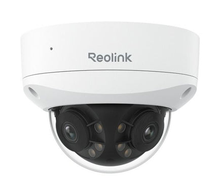 Reolink P737-A, caméra dôme 4K à double objectif 8 MP 4K/8 MP UHD IK10, résistante au vandalisme, PoE